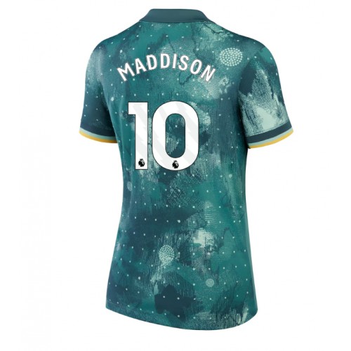 Fotballdrakt Dame Tottenham Hotspur James Maddison #10 Tredjedrakt 2024-25 Kortermet